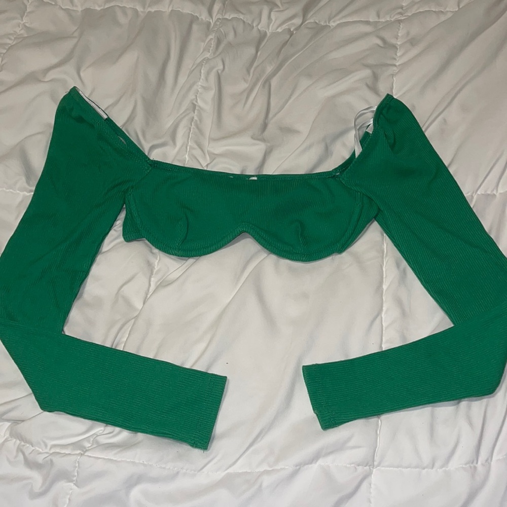 Princess Polly long sleeve bra top!